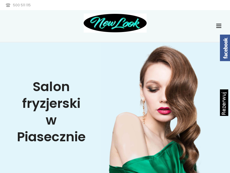 Salon fryzjerski w piasecznie - New Look 